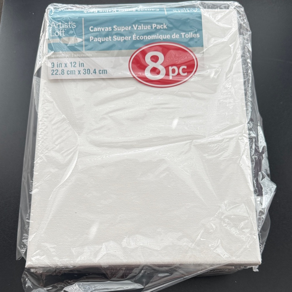 Artist's Loft Canvas Super Value Pack 6pc